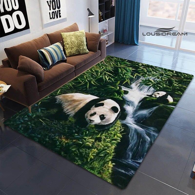 Китайское национальное сокровище ковер с принтом панды и модный реквизит для украшения дома для пикника, реквизит для фотосъемки, подарок на день рождения