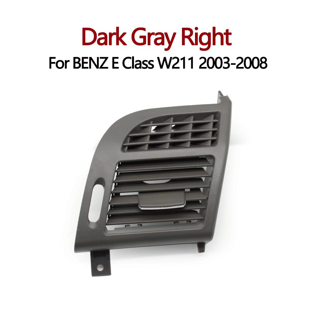 W211 Car Front Dashboard Air Conditioning Left Right AC Vent Grille Outlet Panel Cover For Mercedes BENZ E-Class W211 2003-2008