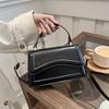 Foreign Style Simple Solid Color Handbag Early Spring Versatile Shoulder Messenger Bag Small Square Bag Women