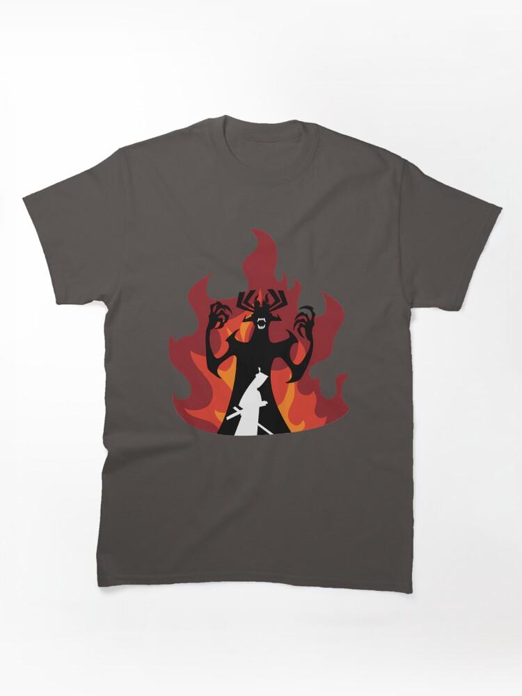 Samurai Jack Samurai Jack Vs Aku Final Battle Classic T-Shirt