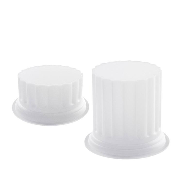Форма для DIY-поделок из бетона Римская колонна Свеча Силиконовая форма 3D Цилиндрические формы