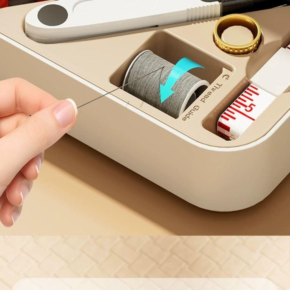 24PCS/SET Stainless Steel Magnetic Sewing Kit Portable Sewing Tools Fashion Sewing Kit Home