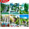 DIY Алмазная картина Новый водопад Стразы Алмазная вышивка Распродажа Пейзажная мозаика Вышивка крестиком Ручная работа