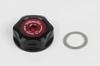 SP Takegawa Stem Nut Grom CBR250R CB400F Zoomer X Z125 Pro Black/Red Etc. 06-02-0086