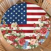 Independence Day Party Tablecloth For Children, Patriotic Party Decorations, Disposable PE Tablecloth