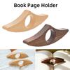 Wooden Book Page Holder Handmade Book Opener Thumb Ring Bookmark Reading Book Accessories Teachers Students Book Lovers Bookworms Gift