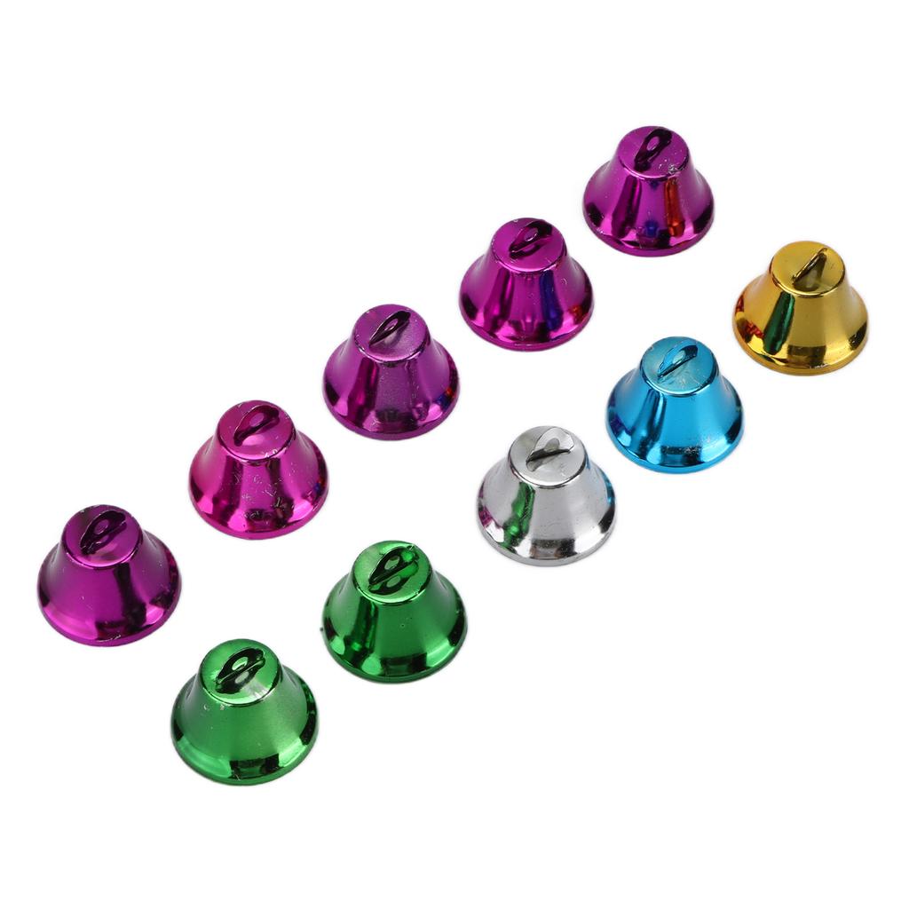 10 шт. Разноцветные колокольчики Птица Сделай сам Аксессуар Разноцветные Железные Интерактивные Игрушки-колокольчики для Попугаев 3,2 см