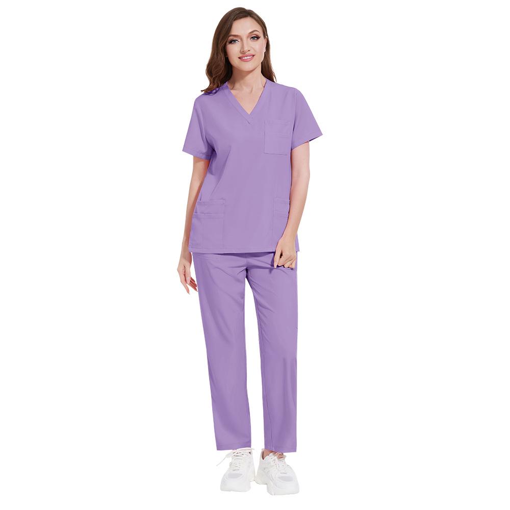 Multicolor Split Nurse & Technician Protective Uniforms