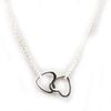 [F6725] - Серебряное колье Love «Хореография»