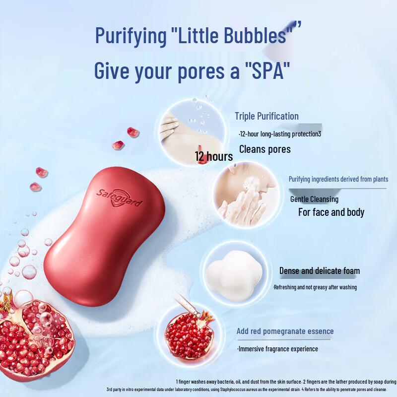 Safeguard Pomegranate Soap (108g) & Arowana Soybean Oil (5L) Bundle