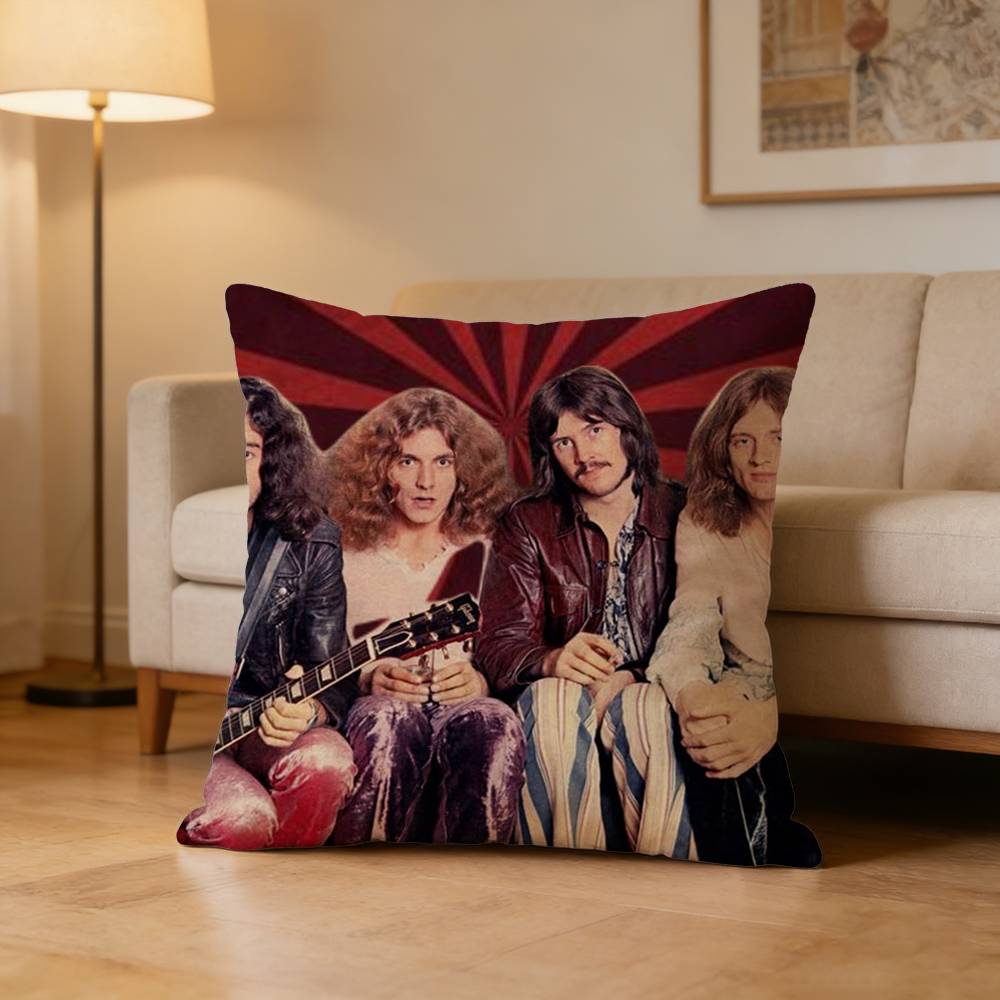 LLed ZZeppelinES Pillow Case Pattern Printed Pillowcase For Living Room Sofa Cushion Cover
