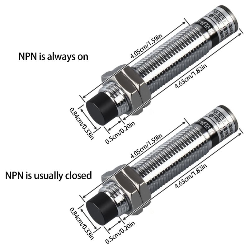 Удобные индуктивные датчики M12 NPN NO 5 мм обнаружения Высокая чувствительность Простая установка Конструкции для систем автоматизации