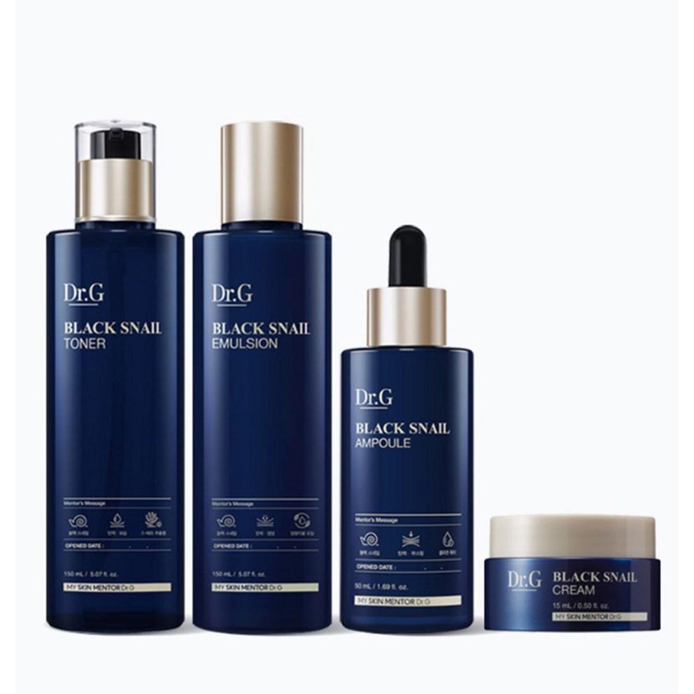 Dr.G Black Snail Prestige Базовый набор для ухода за кожей, 4 предмета