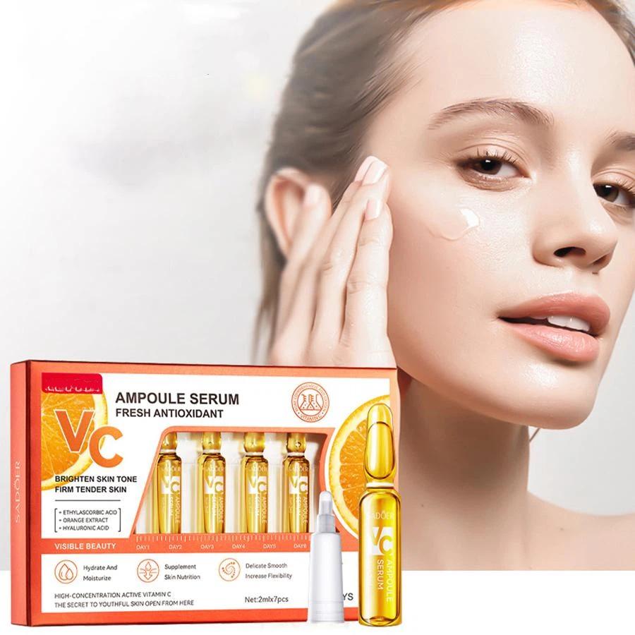 Гиалуроновая кислота 24k Gold Vitamin C Увлажняющая сыворотка Против морщин и увлажнения кожи лица Отбеливающий уход за кожей