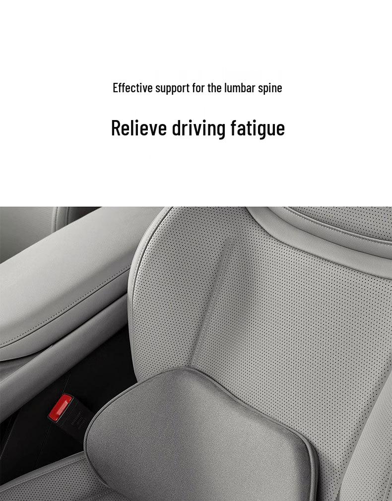XPENG G6/G9 Neck & Lumbar Support Pillow - Comfortable Car Headrest & Cushion Accessory