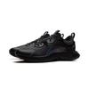 Li-Ning Модные удобные универсальные нескользящие износостойкие дышащие низкие повседневные туфли мужские кроссовки черные AGLU305-2