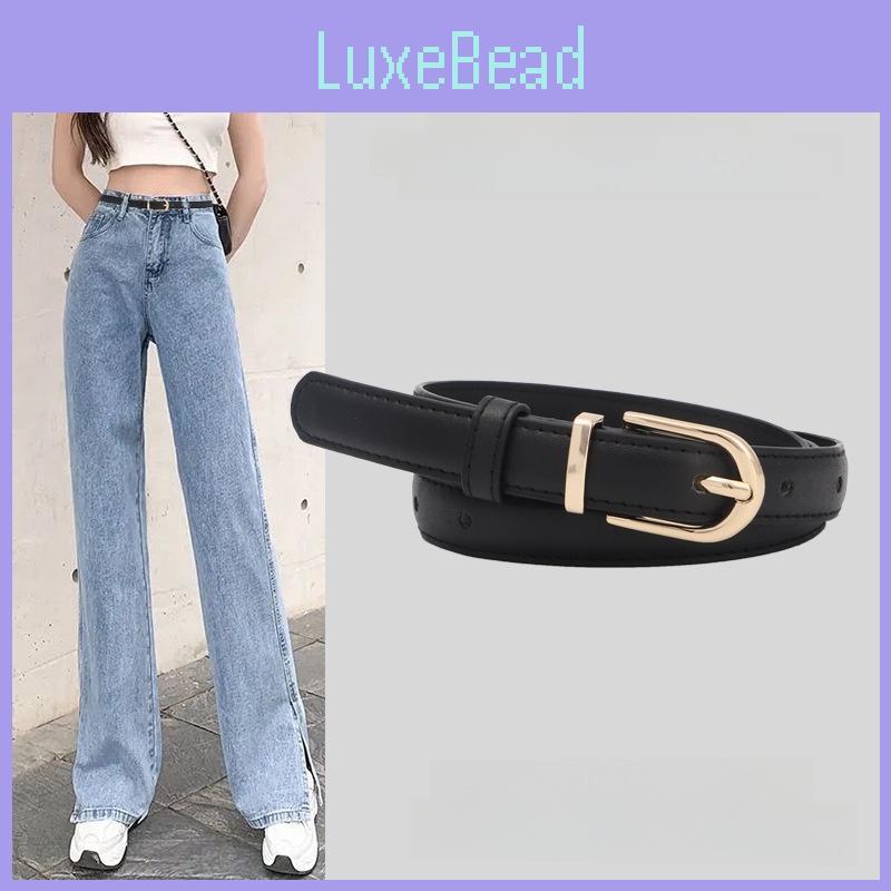 Pu Spring Womens Leather Skinny Belt Metal Pin Buckle Outdoor Leisure Waist Belt