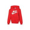 Nike Club Fleece Hoodie With Letter Logo Print Kids Hoodies Red FD2990657