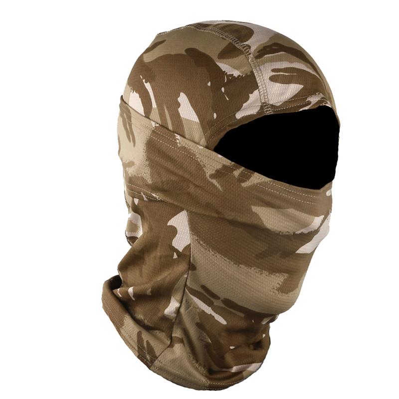 Tactical Balaclava Military Camouflage Full Face Mask Motorcycle Cycling Army War Airsoft Hunting Face Shield Hat Neck Scarives