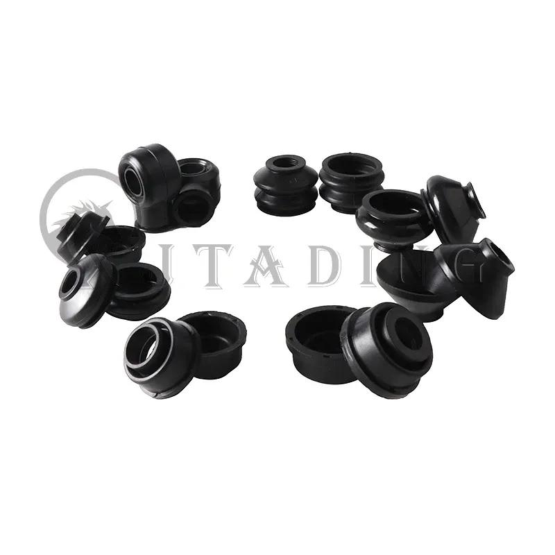 4PCS Ball Joint Dust Boot Cover Kit Rubber Track Rod End Protector for ATV UTV Go Kart Quad Bike Dirt Bike Accessories