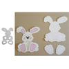 Easter Rabbit Bunny Metal Cutting Dies DIY Scrapbook Emboss Paper Cards Stencil