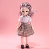 30CM Mini Movable 15Jointed Doll Girls Toy 3D Big Eyes BJD Princess Full Outfits Dresses Collection Childrens Doll Gift
