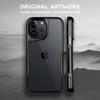 Luxury Plating Transparent Phone Case For iPhone 15 14 13 12 11 Pro Max Lens Protection High BackPlate Soft Border Shockproof Cover