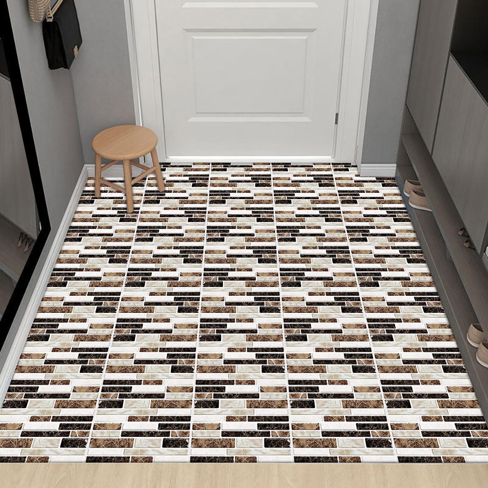 10 шт., наклейка на мраморную плитку с тиснением, кухонный фартук, маслостойкий шкаф, умывальник, пилинг и; Водонепроницаемые художественные обои