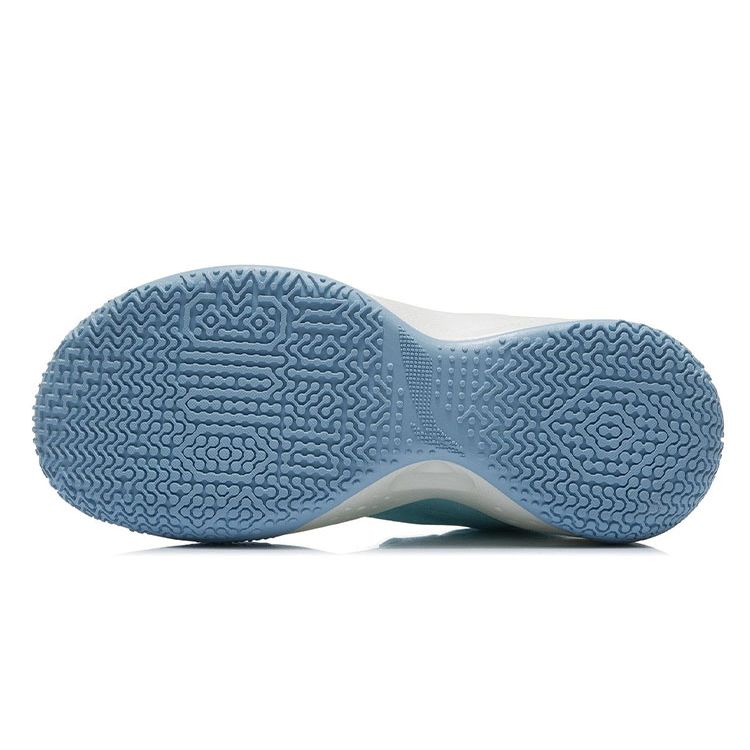 Кроссовки для баскетбола LiNing Sonic 9 Low Slip Resistant Durable Kids Light-Blue ABPR053-3