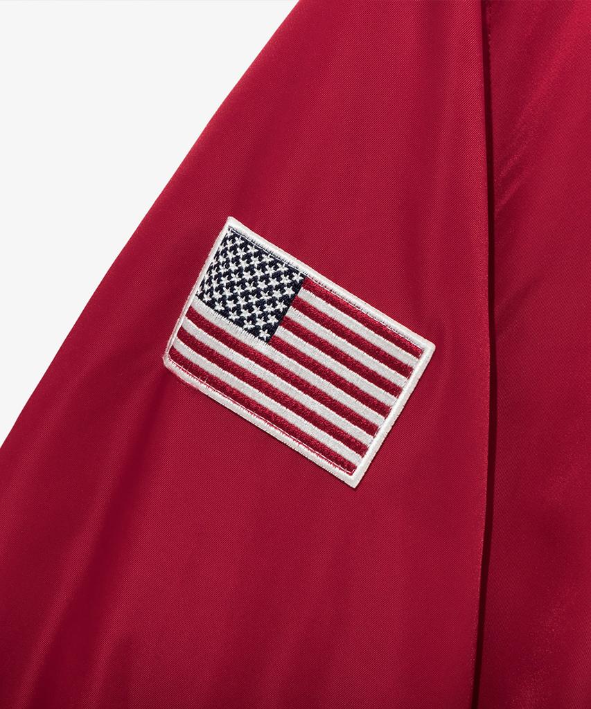 New Era Mlb Boston Red Sox Authentic Stadium Jacket Red