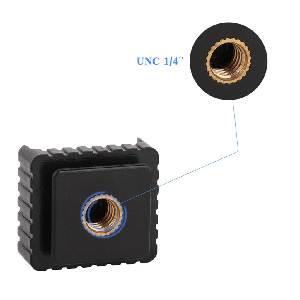 Профессиональный кронштейн для крепления фонарика с адаптером «горячий башмак» и винтом для штатива 1/4" для вспышки Speedlite