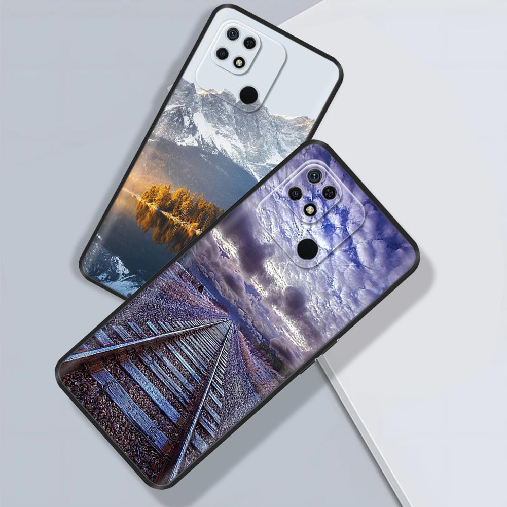 Чехол для Redmi 10C Милый мультяшный Мягкий Жидкий Силиконовый Корпус Телефона Для Xiaomi Redmi 10C Задняя Крышка redmi10C 10 C Чехлы Fundas
