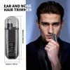 1PACK This Portable Nose Hair Trimmer Features a Washable Blade Head and a 30-day Battery Life. It Is Suitable for Daily Business Trips and Travels