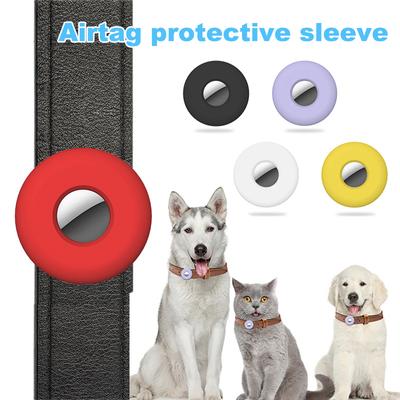 Силиконовый чехол Airtag для Apple Cat Dog ошейник клипса чехол Pet Anti-Loss Locator