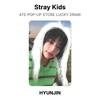 Stray Kids ATE POP-UP STORE Розыгрыш Официальная фотокарточка