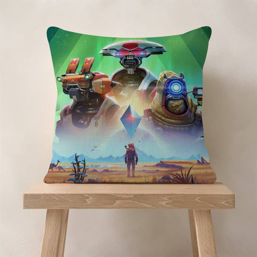 No Man S Sky Space Game Pillow Cover For Bedroom Room And Living Room Sofa Decorative Cushion Cover