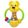 Игрушка-погремушка для младенцев и малышей, 0-1 год, для хватания, раннее развитие, развивающая игрушка, щенок, мягкая резина, погремушка-прорезыватель