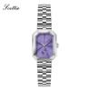 Square Small Dial Steel Belt Women'S Watch Independent Second Dial 9610C