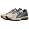Asics Gel-Kahana 8 Модные кроссовки для спорта на открытом воздухе Ткань Синтетическая кожа Низкий верх Кроссовки для трейлраннинга Мужские кроссовки Светло-серый Черный 1011B895-020