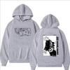 Satoru Gojo Jujutsu Kaisen Printed Hoodie Autumn Winter Men Casual Loose Fashion Harajuku Round Neck Long Sleeve Tops Sweatshirt