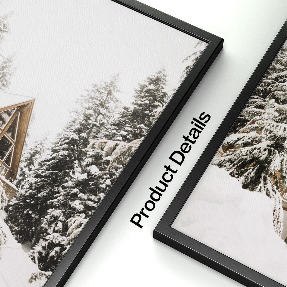 Wall Art Canvas Painting Christmas Winter Snow House Deer Fox Nordic Posters And Prints Wall Pictures For Living Room Decoration