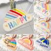 1PC Super Absorbent Bathroom Mats Non-Slip Rainbow Bath Mat Kids Room Doormat Kitchen Floor Rugs