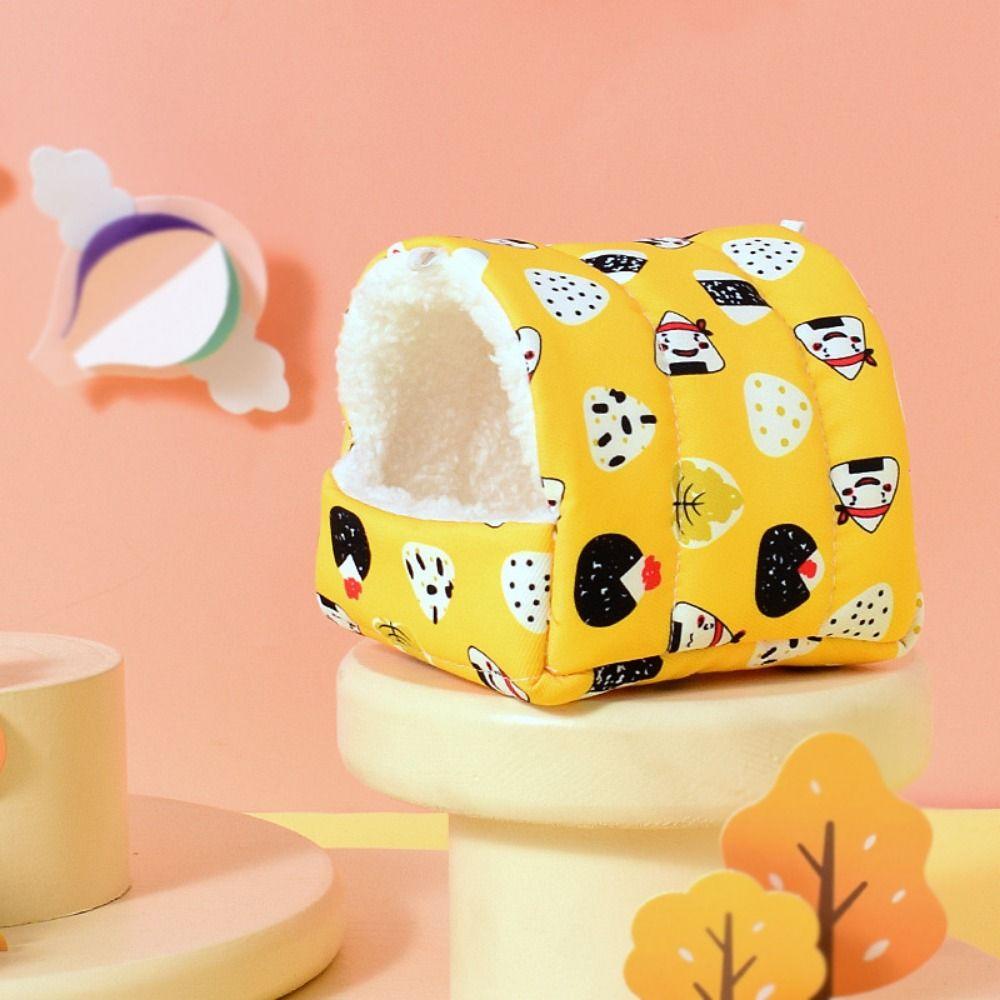Cartoon Hamster Cotton Nest Thickened Ferret Hideouts For Hedgehog Ferret Golden Bear