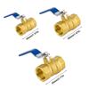 Pure Copper Brass Ball Valve 2P Threaded Ball Valve New Female Valve
