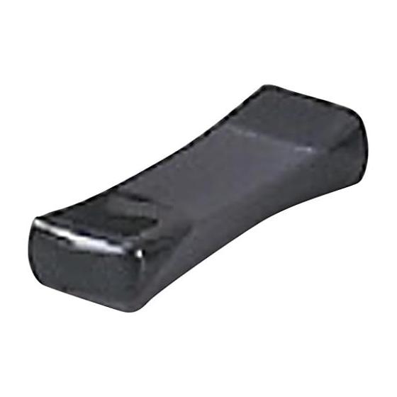 Подставка для палочек Yamasita Craft из железного песка, 2x7x1,3 см, 52288-418, Профессиональная посуда для японских ресторанов, Ручная работа, керамическое изделие для стола