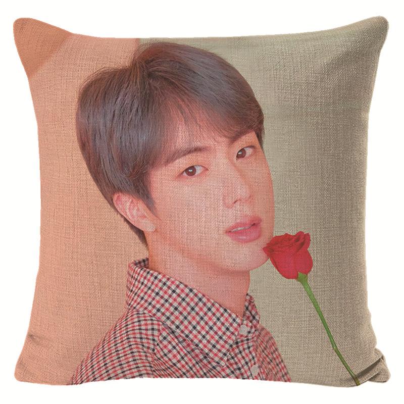BTS Подарок для фанатов Диван Декоративная наволочка Подушка