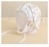 Bunny Ear Knitted Newborn Bonnet - Windproof Hat for 0-12 Months