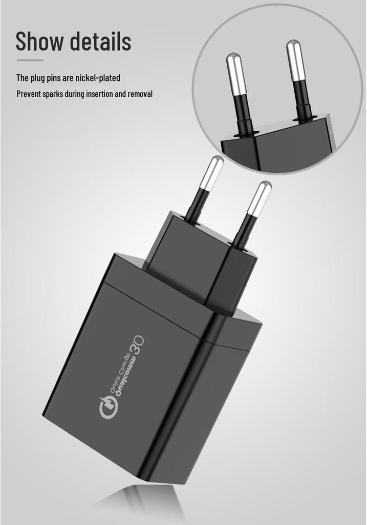 Универсальное USB-зарядное устройство 5 портов, 5 В 3 А, для быстрой зарядки мобильных телефонов и планшетов - Беспроводное, совместимое с Huawei