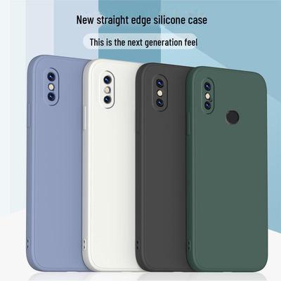 Чехол для Xiaomi 8: Жидкий силиконовый мягкий чехол для версий 8 SE, Explorer и Youth