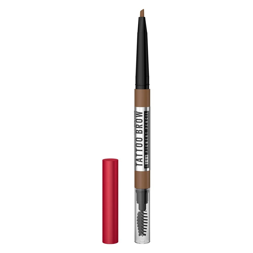 Maybelline Карандаш для бровей New York Tattoo Brow 36h Натуральный коричневый Водостойкий Стойкий С тонким кончиком Макияж для бровей 0,25 г